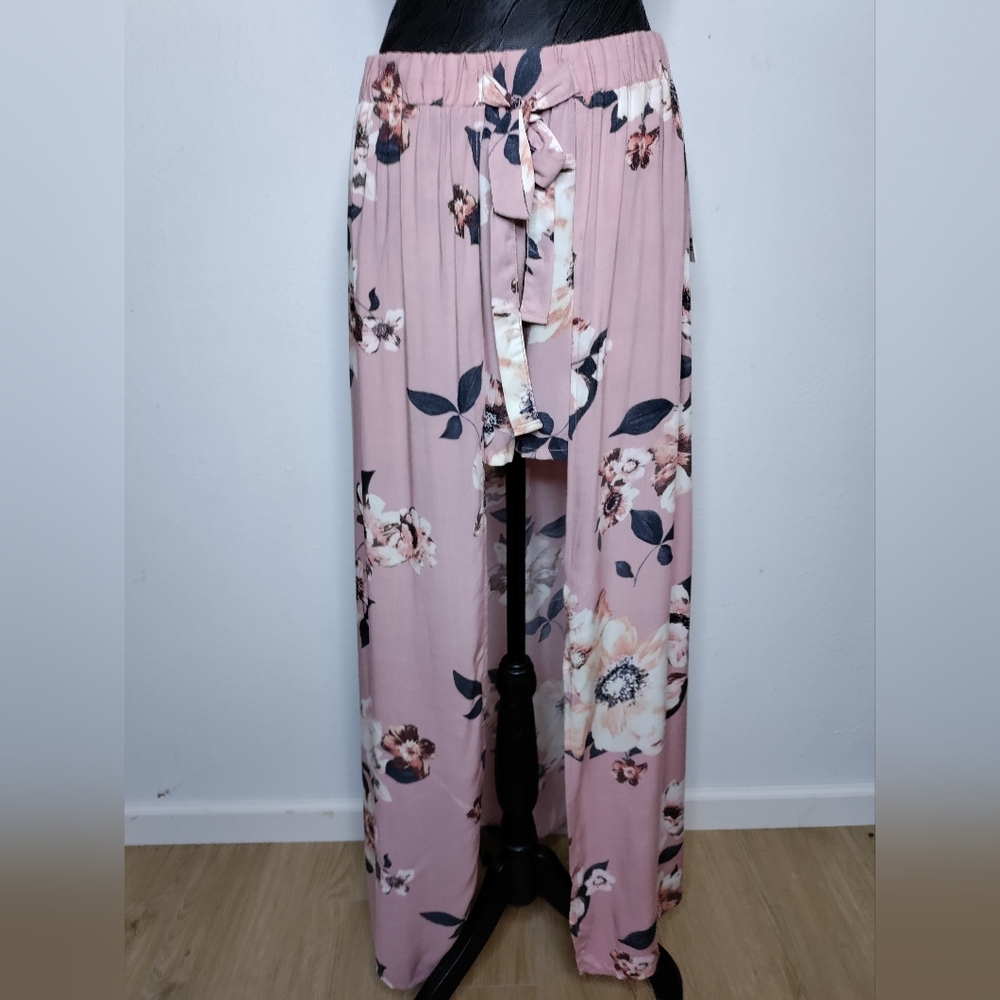 Joe Benbasset Blush Floral Maxi Skirt